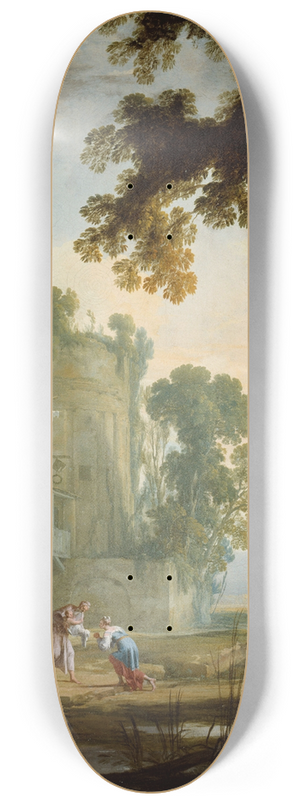 Henri Mauperch - Paysage 8.25 inch art skate deck Henri Mauperch - Paysage 8.25 inch art skate deck