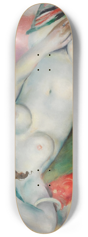 Henri Ottmann - Nu au masque 8.25 inch art skate deck
