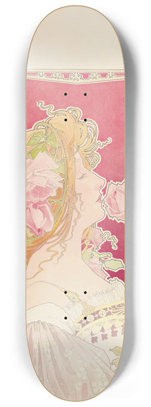 Henri Privat-Livemont - J.C. Boldoot Eau de Cologne  Parfumerie Amsterdam 8.25 inch art skate deck