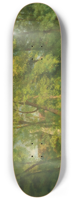 Henri Rouart - lgante au parc 8.25 inch art skate deck Henri Rouart - lgante au parc 8.25 inch art skate deck