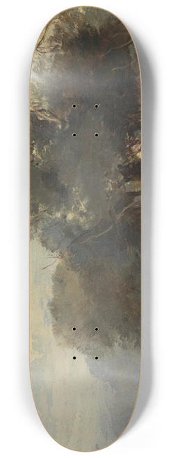 Henry Bright - On the Norfolk Broads 8.25 inch art skate deck