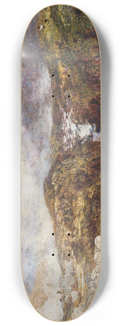 Henry Clarence Whaite - Scene near Bettws-y-coed 8.25 inch art skate deck