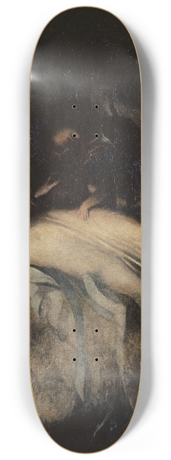Henry Fuseli - The Fairy Queen Appears To Prince Arthur 8.25 inch art skate deck