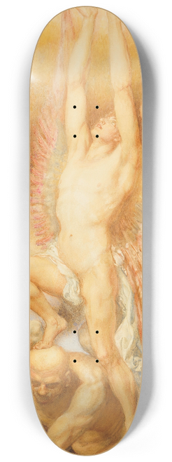 Henry John Stock - The Angel of Hope 8.25 inch art skate deck