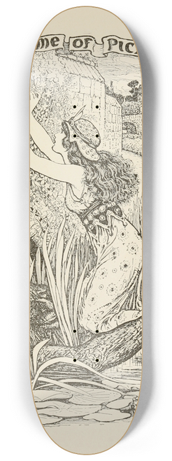Henry Justice Ford - What came of picking Jessamine 8.25 inch art skate deck