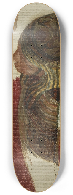 Henryk Rodakowski - Sketches of a mummy and hands  Studies for Allegory of Science 8.25 inch art skate deck