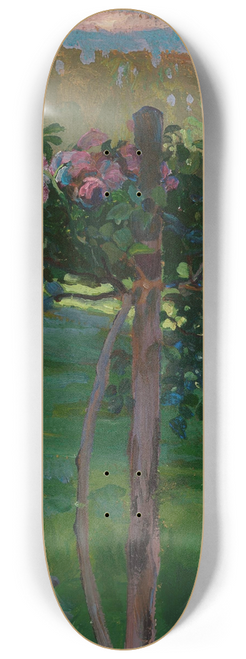 Henryk Szczygliski - Rose shrub 8.25 inch art skate deck