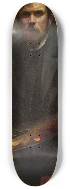 Henryk Szczygliski - Self-portrait 8.25 inch art skate deck