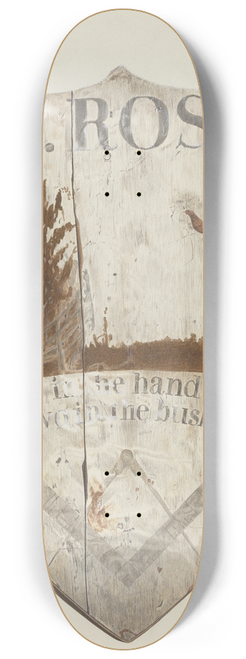Alfred Parys - Tavern Sign 8.25 inch art skate deck