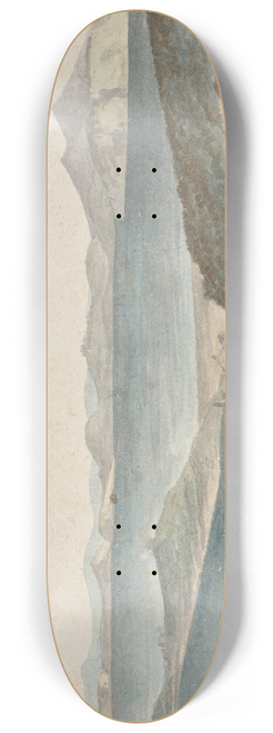 Henry Swinburne - View from Klein Zicker, Thiessow, Germany 8.25 inch art skate deck