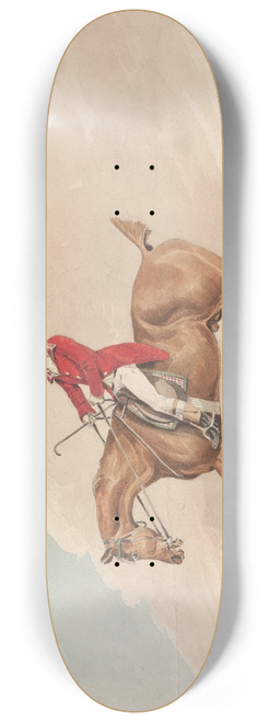 Henry Thomas Alken - Doing the Thing; and the Thing Done; Morning. Turning Out in Prime Twig. Doing the Least you Can 8.25 inch art skate deck