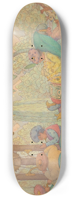 Herbert Crowley - The Sultan Rests 8.25 inch art skate deck