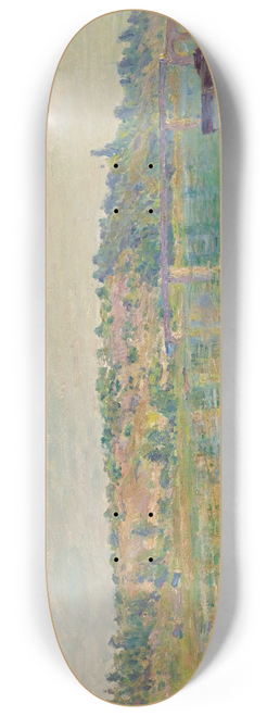 Alfred Sisley - Les Coteaux De La Celle-Sous-Moret, Vus De Saint-Mamms 8.25 inch art skate deck