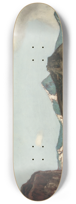 Hermann Urban - Schirokko am Gardasee 8.25 inch art skate deck