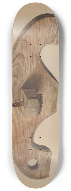Herman O. Stroh - Marking Gauge for Barrels 8.25 inch art skate deck