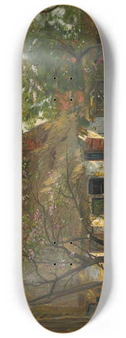 Hippolyte Camille Delpy - La Chaumiere Berneval 8.25 inch art skate deck Hippolyte Camille Delpy - La Chaumiere Berneval 8.25 inch art skate deck