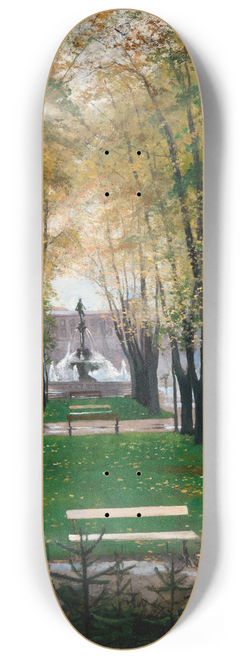 Hugo Birger - View from the Windows of the Frstenberg Gallery 8.25 inch art skate deck