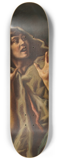 Hugo Freiherr von Habermann - Louise 8.25 inch art skate deck