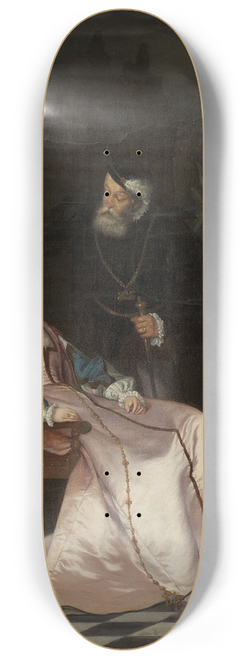 Hugo Salmson - Gustav Vasa finds his consort Katarina Stenbock asleep and hears her say; I am very fond of King Gsta, but I will never forget Rosen 8.25 inch art skate deck