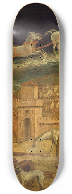 Italian School - Phaeton Driving the Chariot of Phoebus 8.25 inch art skate deck