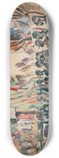 Ivan Ivanec - Sala Stoowa w Paacu w Podhorcach 8.25 inch art skate deck