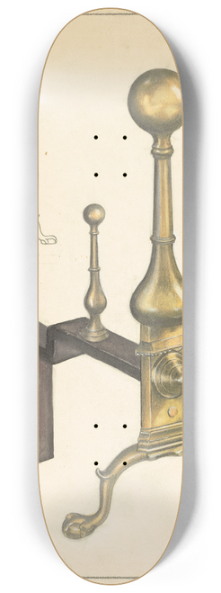 Jack Staloff - Andiron (one of pair) 8.25 inch art skate deck