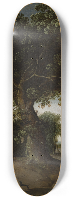 Jacob Grimmer - Landscape with Large Tree 8.25 inch art skate deck
