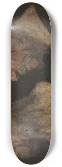 Jacob Jordaens - Studies of the head of Abraham Grapheus 8.25 inch art skate deck