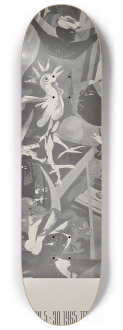 Jacob Lawrence - Jacob Lawrence paintings, Jan. 5-30 8.25 inch art skate deck