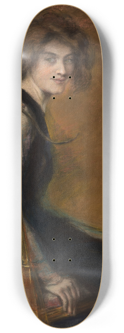 Alice Pike Barney - Monkey Pet 8.25 inch art skate deck