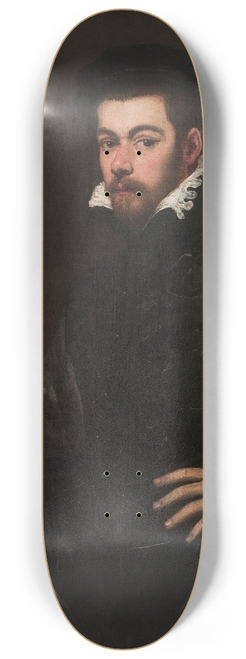 Jacopo Tintoretto - Portrait of a Gentleman 8.25 inch art skate deck