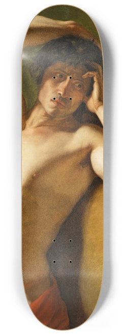 Jacques Augustin Pajou - Figures Dhommes 8.25 inch art skate deck