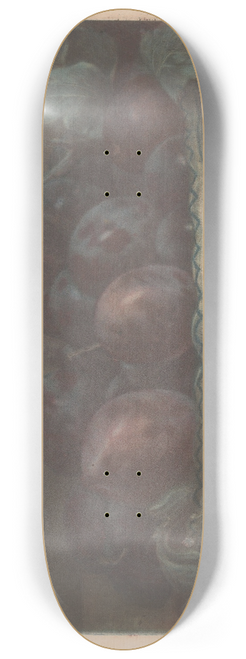 Jacques Fabien Gautier d'Agoty - Bowl with plums 8.25 inch art skate deck