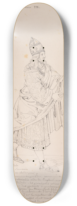 Jacques-Raymond Brascassat - LEmpereur Frdric III 8.25 inch art skate deck
