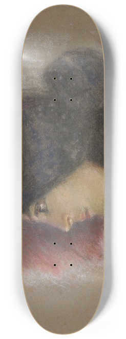 Alice Pike Barney - Vamp of 1900 (Lottie Stein) 8.25 inch art skate deck