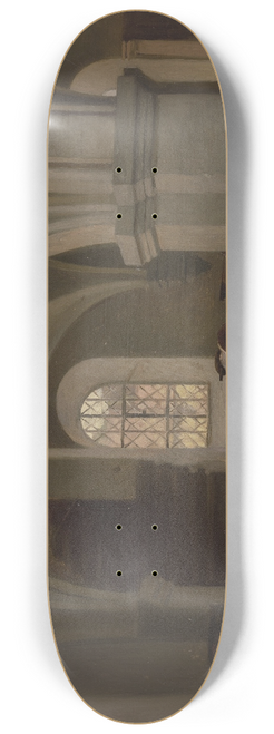 Jakob Becker - Church interior 8.25 inch art skate deck