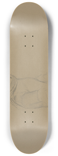 Jakob Becker - Farm girl with bonnet 8.25 inch art skate deck