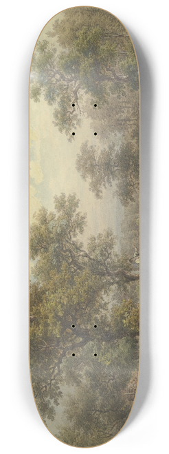 Jakob Maurer - Clearing in the oak forest 8.25 inch art skate deck