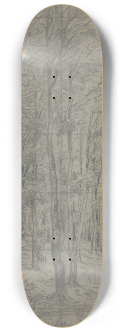 Jakob Maurer - Saplings on a slope 8.25 inch art skate deck