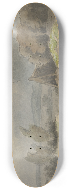 Jakob Maurer - Taunus landscape 8.25 inch art skate deck