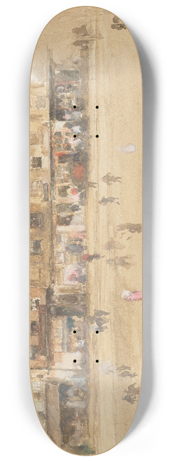 James Abbott McNeill Whistler - Red and Brown-Hoxton 8.25 inch art skate deck