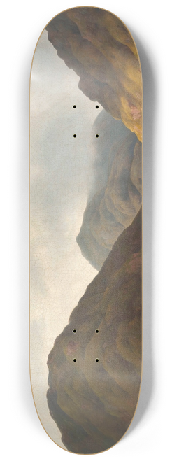 James Arthur O'Connor - A View Of Fin Lough And Delphi Lodge 8.25 inch art skate deck