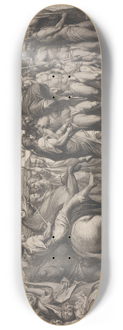 James Barry - The Diagorides Victors at Olympia (Design for the Walls of the Great Room of the Society for the Encouragement of the Arts) 8.25 inch art skate deck