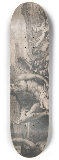 James Barry - The Thames or the Triumph of Navigation (Designs for the Great Room of the Society for the Encouragement of the Arts) 8.25 inch art skate deck