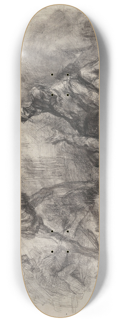 James Ensor - Don Quixote 8.25 inch art skate deck