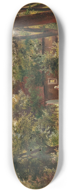 Alois Kirnig - Rural Idyll, Mother Returning Home 8.25 inch art skate deck