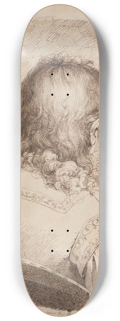 James Jefferys - Self-Portrait 8.25 inch art skate deck