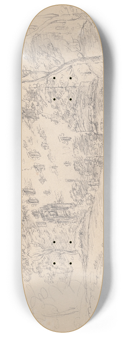 James Moore - Linlithgow Palace, West Lothian, Scotland 8.25 inch art skate deck