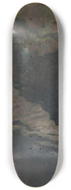 James Paterson - Mountain landscape, possibly the Cullins, Skye 8.25 inch art skate deck