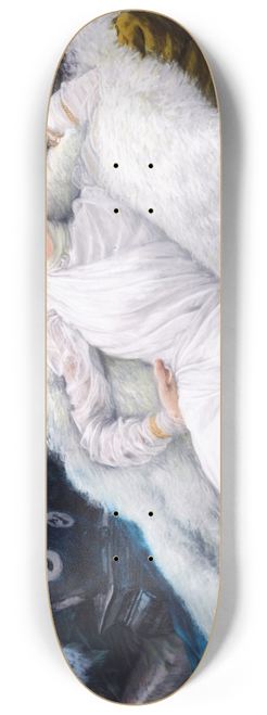 James Tissot - Clotilde Briatte, Comtesse Pillet-Will 8.25 inch art skate deck